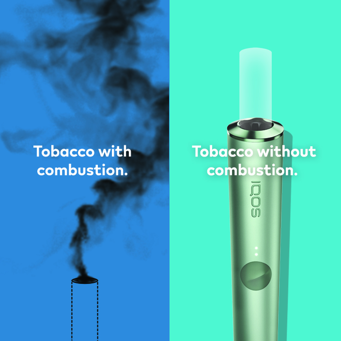 Tobacco with combustion vs Tobacco without combustion