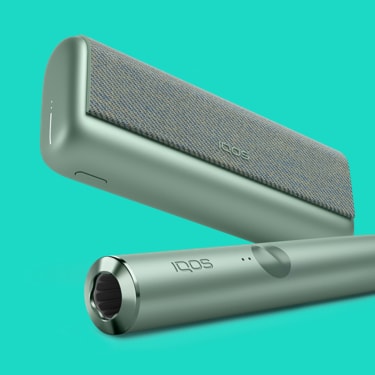 IQOS ILUMA PRIME uređaj u zelenoj Jade Green boji.