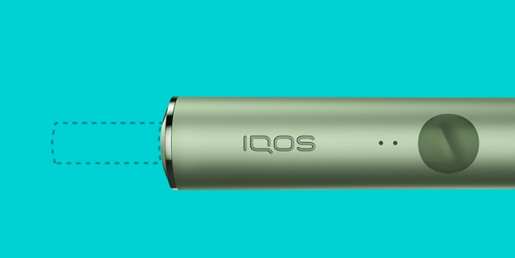 A close-up of IQOS ILUMA PRIME Holder.