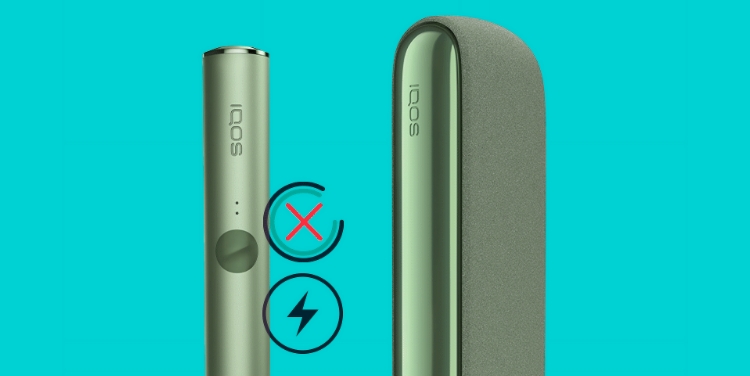 An IQOS ILUMA Pocket Charger and Holder.