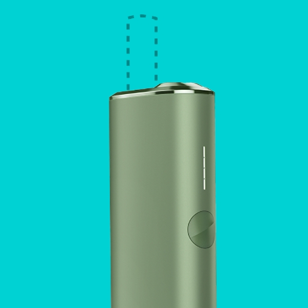 A close-up of IQOS ILUMA ONE device