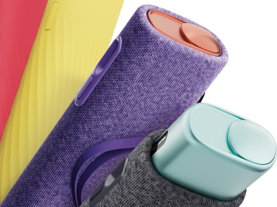 Series of IQOS ILUMA i ONE devices with different sleeves