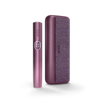 IQOS ILUMA i PRIME držač i džepni punjač u bordo Garnet Red boji 