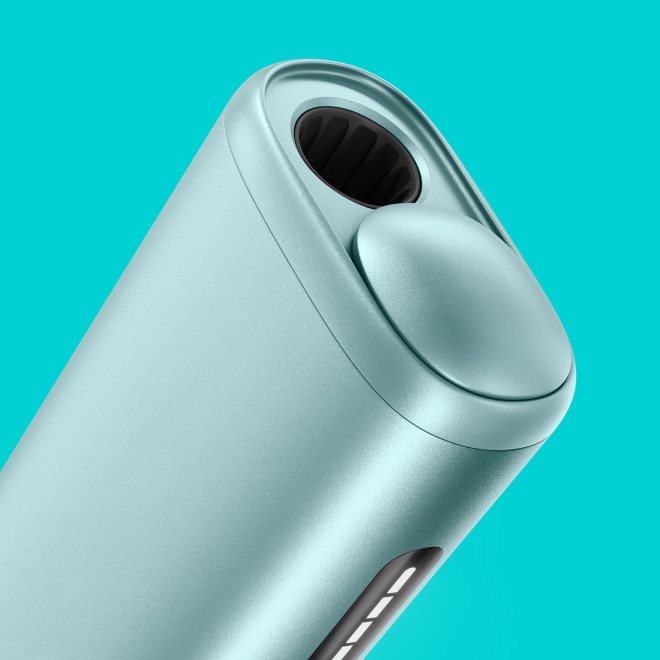 Detail of IQOS ILUMA i ONE device