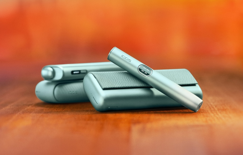 Breeze Blue IQOS ILUMA i  PRIME, IQOS ILUMA i and IQOS ILUMA i ONE devices